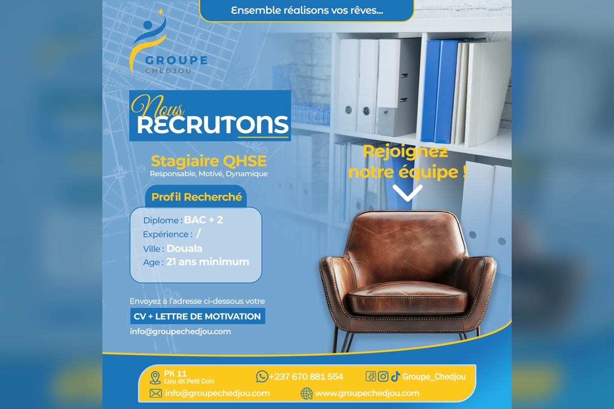 Offre de stage QHSE