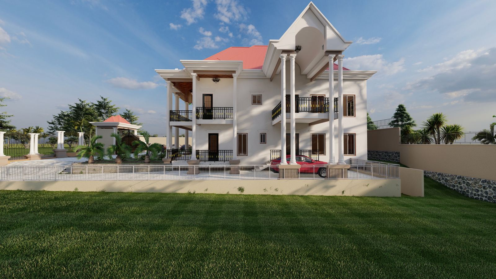 Transformation villa en duplex — Libreville